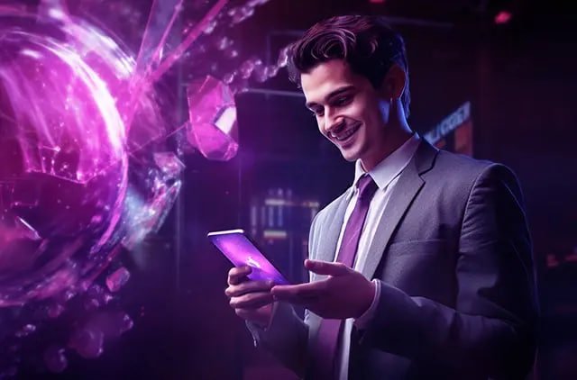 Studio dealer langsung sistem 4d dengan tabel blackjack, roulette, dan baccarat